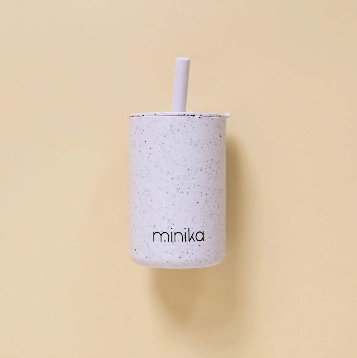 Silicone Straw Cup With Lid