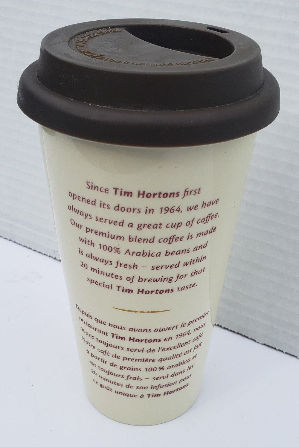 Tim Hortons Travel Mug