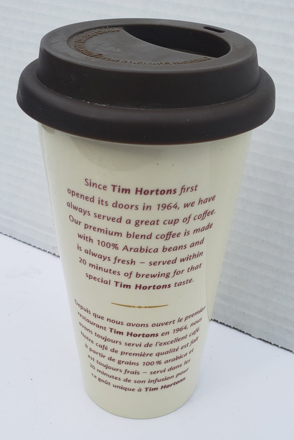 Tim Hortons Travel Mug