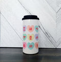 Conversation Heart Tropes 16oz Stainless Steel Tumbler | Bookish Drink Cup