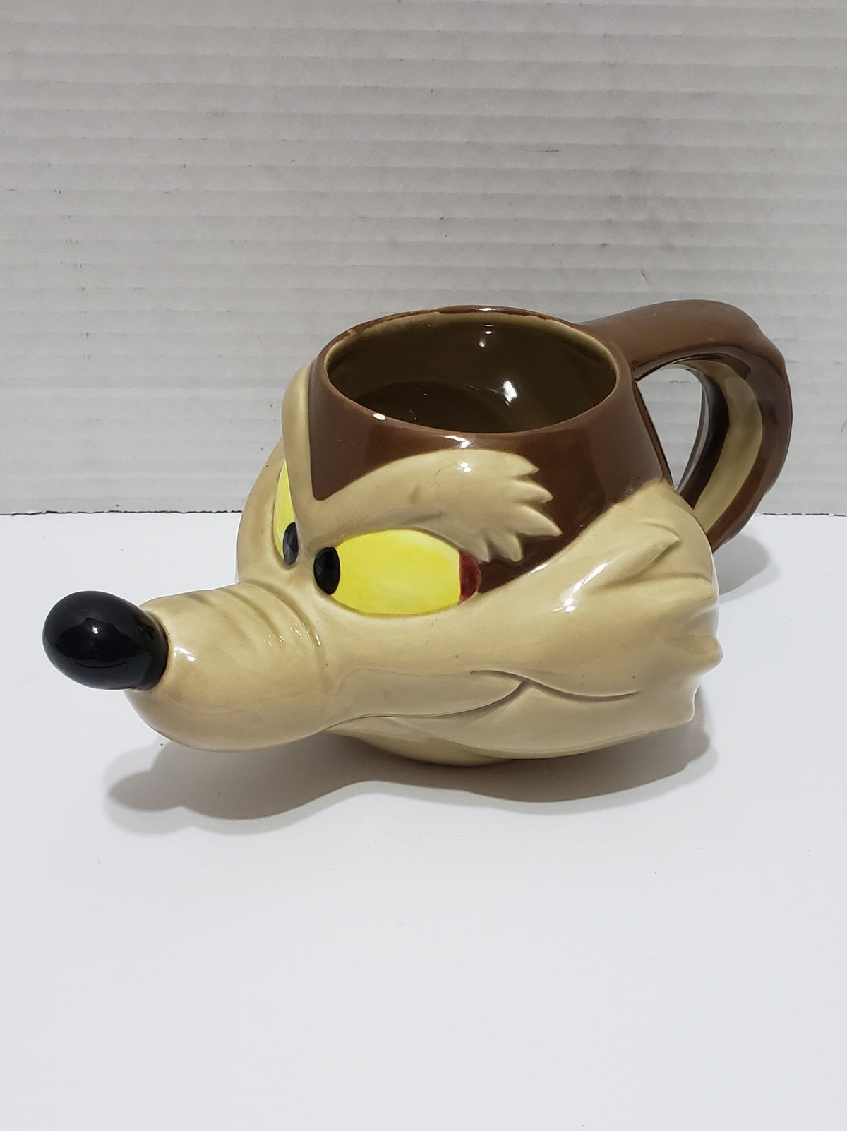 Wile E Coyote Head Mug - Vintage 1989