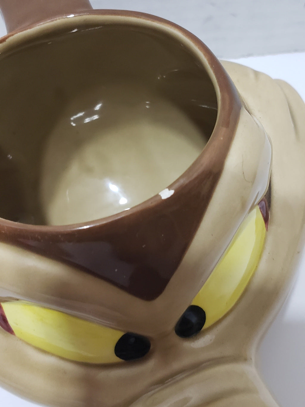 Wile E Coyote Head Mug - Vintage 1989