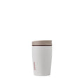 Owala SmoothSip Slider Insulated Stainless Steel Coffee Tumbler, Reusable Iced Coffee Cup, Hot Coffee Travel Mug, BPA Free 12 oz, Vanilla Bean 🍁 All In One Marketplace Canada