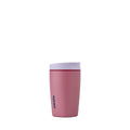 Owala SmoothSip Slider Insulated Stainless Steel Coffee Tumbler, Reusable Iced Coffee Cup, Hot Coffee Travel Mug, BPA Free 12 oz, Crochet Queen 🍁 All In One Marketplace Canada