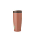 Owala SmoothSip Slider Insulated Stainless Steel Coffee Tumbler, Reusable Iced Coffee Cup, Hot Coffee Travel Mug, BPA Free 20 oz, Cozy Cocoa 🍁 All In One Marketplace Canada