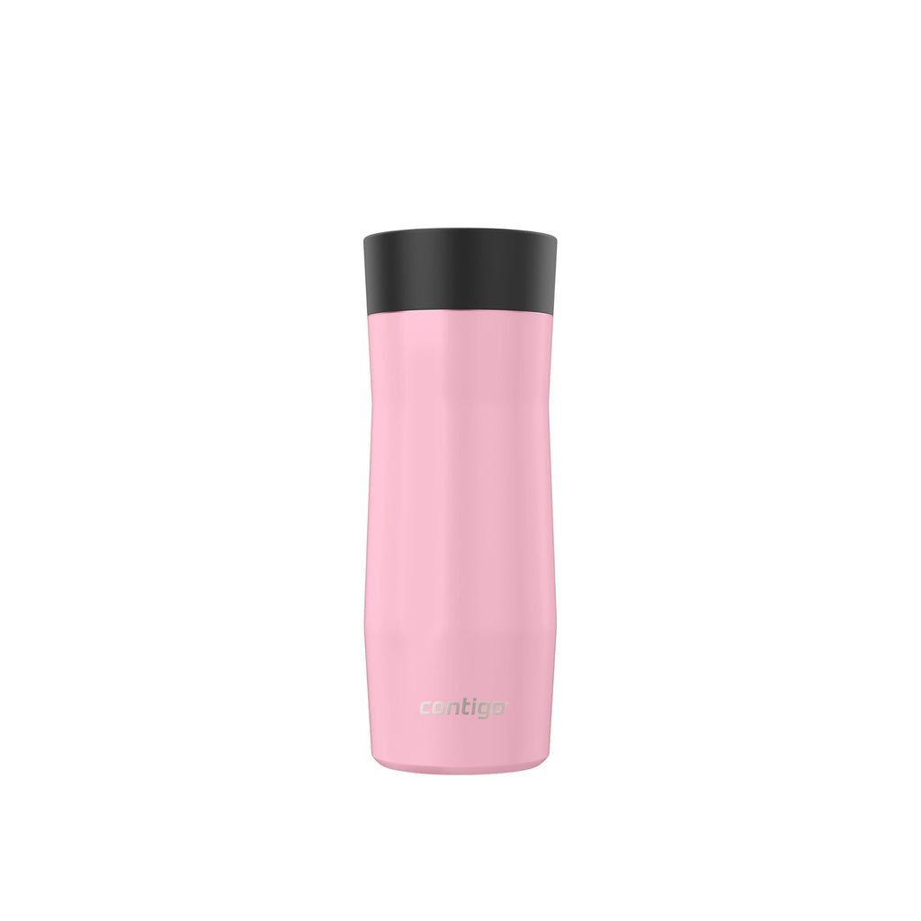 Contigo West Loop 3.0 Stainless Steel Travel Mug with Tea-Bag Hook & Spill-Proof Lid, Vacuum-Insulated Reusable Cup Coffee and Tea, 16 oz (473 mL), Strawberry Cream - Keeps Drinks Hot up to 11 Hours 🍁 All In One Marketplace Canada