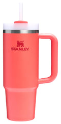 STANLEY Quencher H2.0 Flow State Tumbler, 30 oz, Hot Coral 🍁 All In One Marketplace Canada