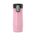 Contigo West Loop 3.0 Stainless Steel Travel Mug with Tea-Bag Hook & Spill-Proof Lid, Vacuum-Insulated Reusable Cup Coffee and Tea, 16 oz (473 mL), Strawberry Cream - Keeps Drinks Hot up to 11 Hours 🍁 All In One Marketplace Canada