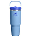STANLEY IceFlow 2.0 Flip Straw Tumbler with Handle 30 oz | Twist On Lid and Flip Up Straw | Leakproof Water Bottle | Insulated Stainless Steel | BPA-Free | Blue Sky 🍁 All In One Marketplace Canada