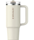 Stanley Quencher ProTour Flip Straw Tumbler with Leakproof Lid 30 oz | Built-in Straw and Handle | Cup Holder Compatible for Travel | Insulated Stainless Steel Cup | BPA-Free | Cream 🍁 All In One Marketplace Canada