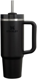 Stanley Quencher H2.0 Tumbler with Handle and Straw 30 oz | Flowstate 3-Position Lid | Cup Holder Compatible for Travel | Insulated Stainless Steel Cup | BPA-Free | Black 2.0 🍁 All In One Marketplace Canada