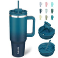 BJPKPK 40 oz Insulated Tumbler with Handle & Straw, Stainless Steel 🍁 All In One Marketplace Canada