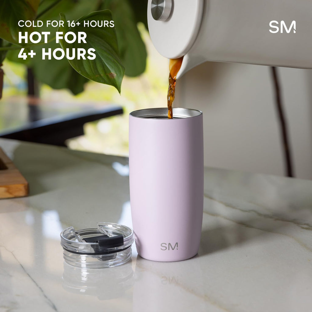 Simple Modern Travel Coffee Mug with Lid | 16oz | Beige 🍁 All In One Marketplace Canada