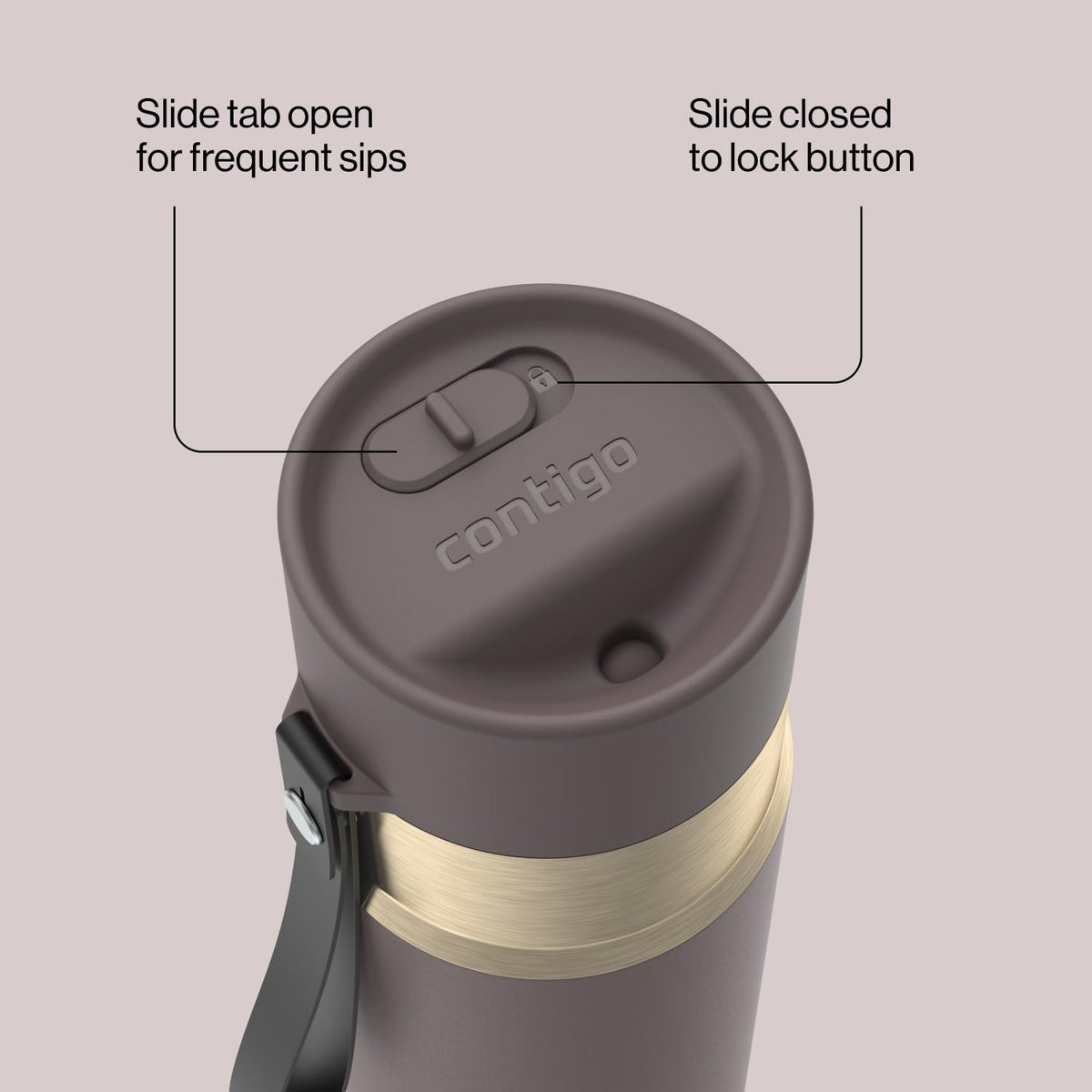 Contigo AutoSeal 16 oz Travel Mug | Leakproof w/Auto-Sealing Spout & Slider Lock | Vacuum-Insulated Stainless Steel Tumbler for Hot Coffee & Tea or Cold Drinks | BPA & Lead-Free | Dishwasher Safe 🍁 All In One Marketplace Canada