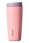 Owala SmoothSip Slider Insulated Stainless Steel Coffee Tumbler, Reusable Iced Coffee Cup, Hot Coffee Travel Mug, BPA Free 20 oz, Sugar High 🍁 All In One Marketplace Canada