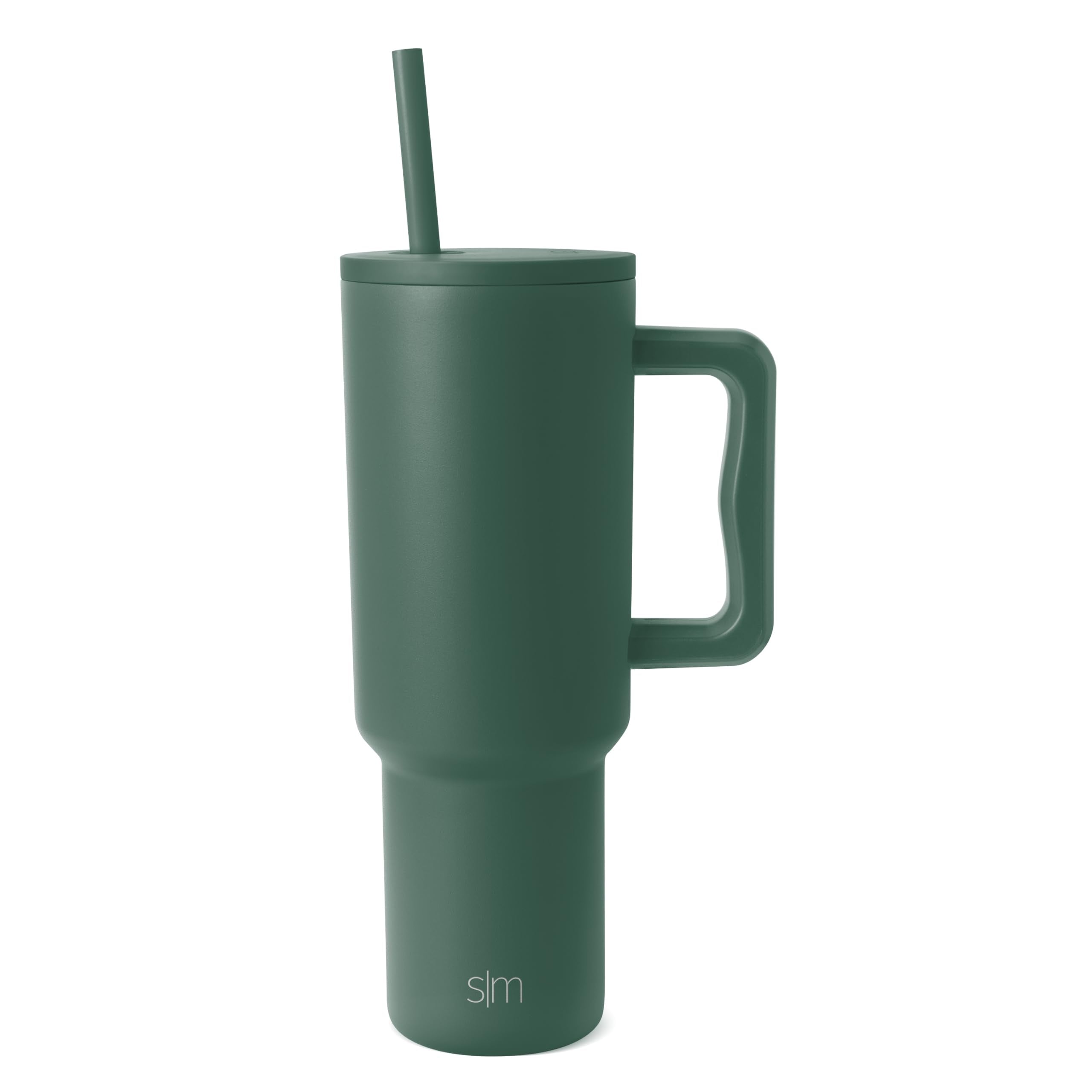 Simple Modern Tumbler with Handle and Straw | 40oz | Green 🍁 All In One Marketplace Canada