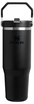 STANLEY IceFlow 2.0 Flip Straw Tumbler with Handle 30 oz | Twist On Lid and Flip Up Straw | Leak Resistant Water Bottle | Insulated Stainless Steel | BPA-Free | Black 2.0 🍁 All In One Marketplace Canada