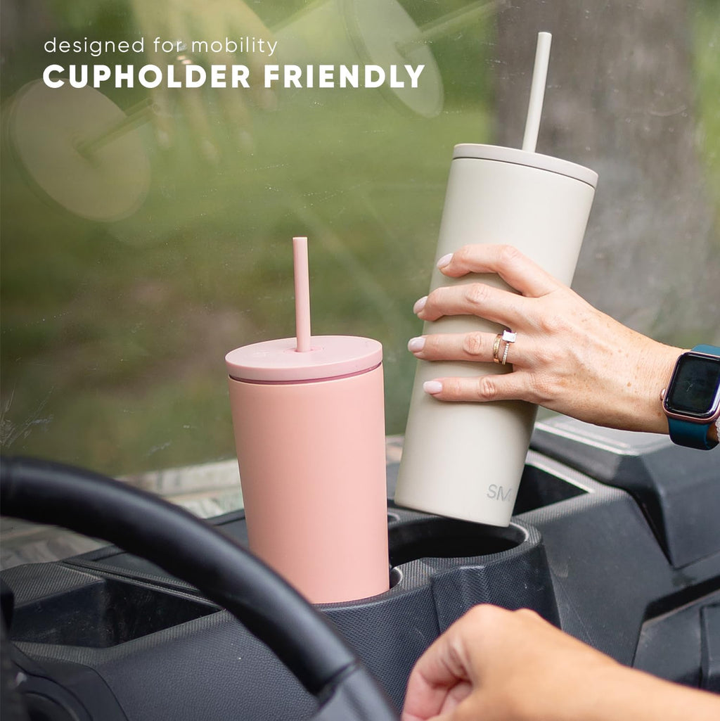 Simple Modern Iced Coffee Tumbler, Insulated | 24oz | Black 🍁 All In One Marketplace Canada