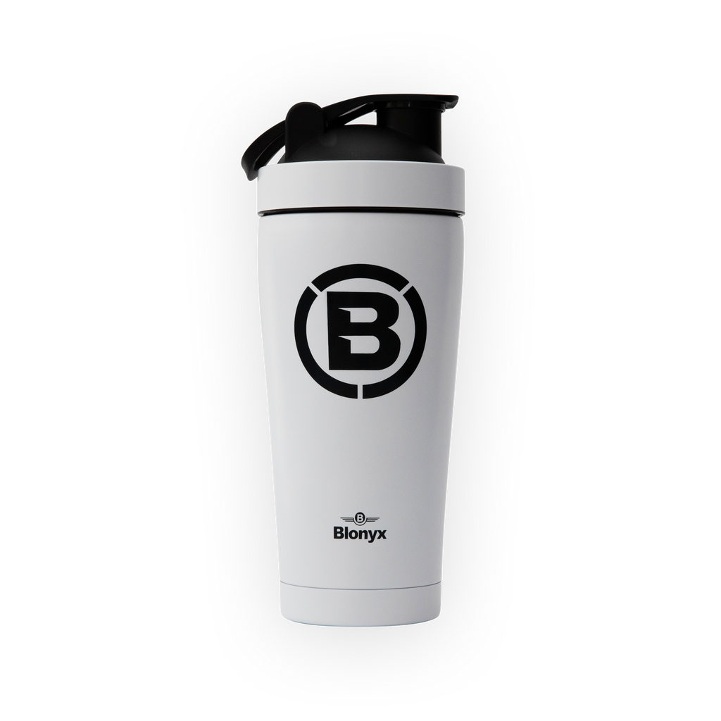 Blonyx Stainless Steel Shaker Cup - White