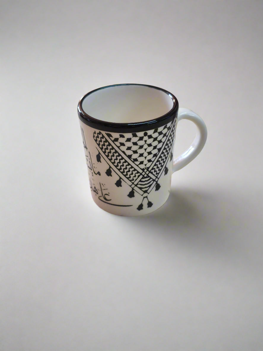 Coffee & Tea Mug Handmade Ceramic in Palestine Mug