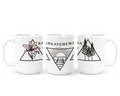 Saskatchewan Triangle Ceramic Mug | Saskatchewan Mug
