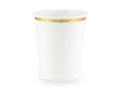 White & Gold Paper Cups