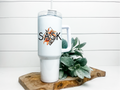 Lily Diamond 40oz Tumbler | Saskatchewan Tumbler