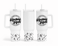 Saskatchewan Hockey Mom Loud & Proud 40oz Tumbler | Saskatchewan Tumbler