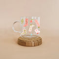 Tasse en verre clair - Cowgirl