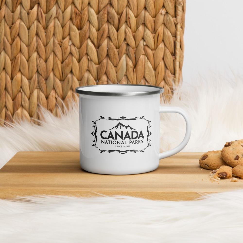 Canada National Parks Enamel Mug, Canada Parks