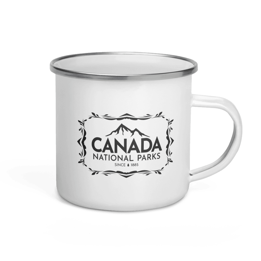 Canada National Parks Enamel Mug, Canada Parks