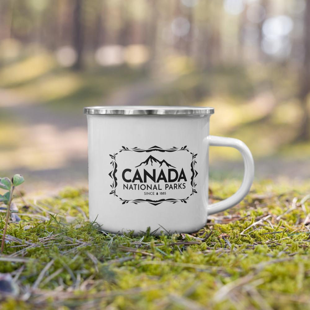 Canada National Parks Enamel Mug, Canada Parks