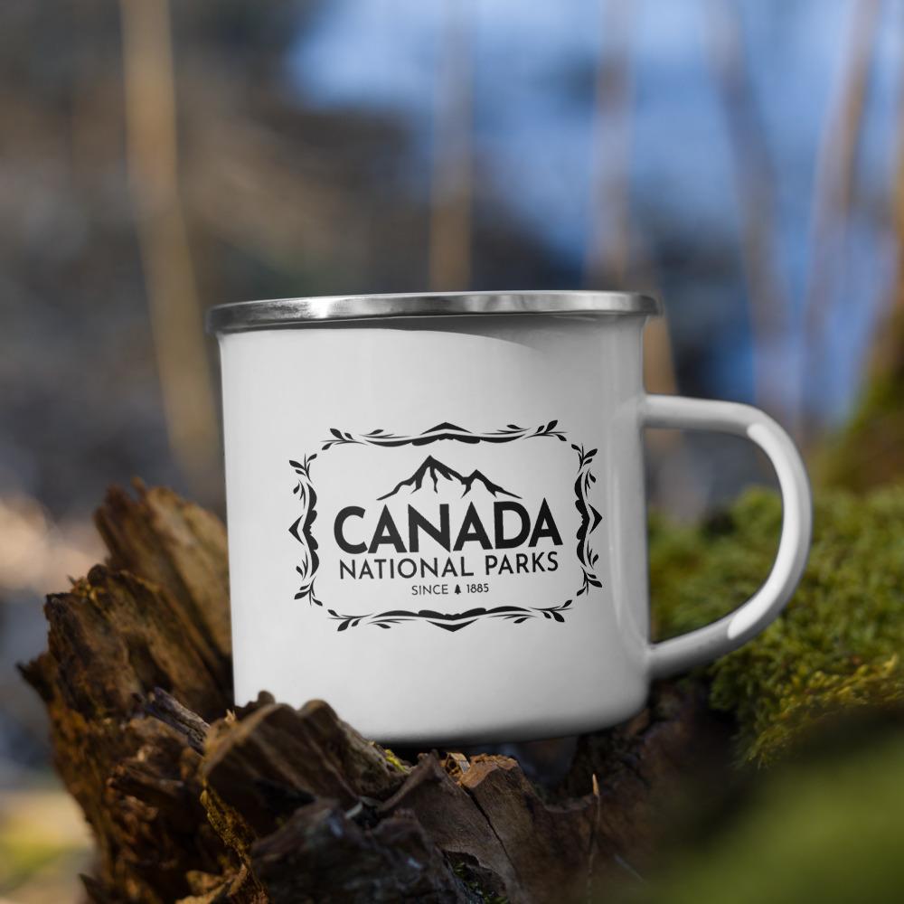 Canada National Parks Enamel Mug, Canada Parks