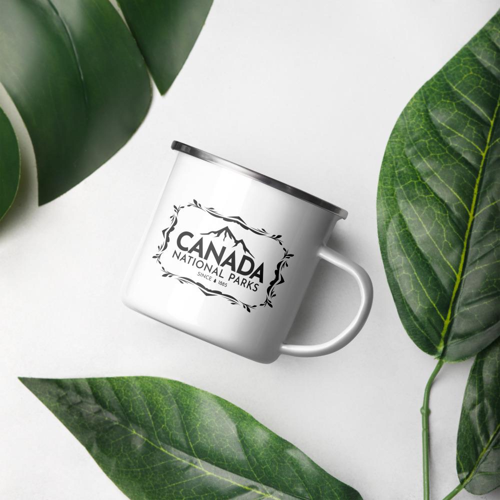Canada National Parks Enamel Mug, Canada Parks