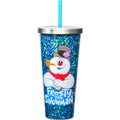 Frosty The Snowman Glitter Cup