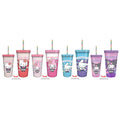 Hello Kitty Kogyaru 90s Color-Changing Tumblers, 4pk 24oz