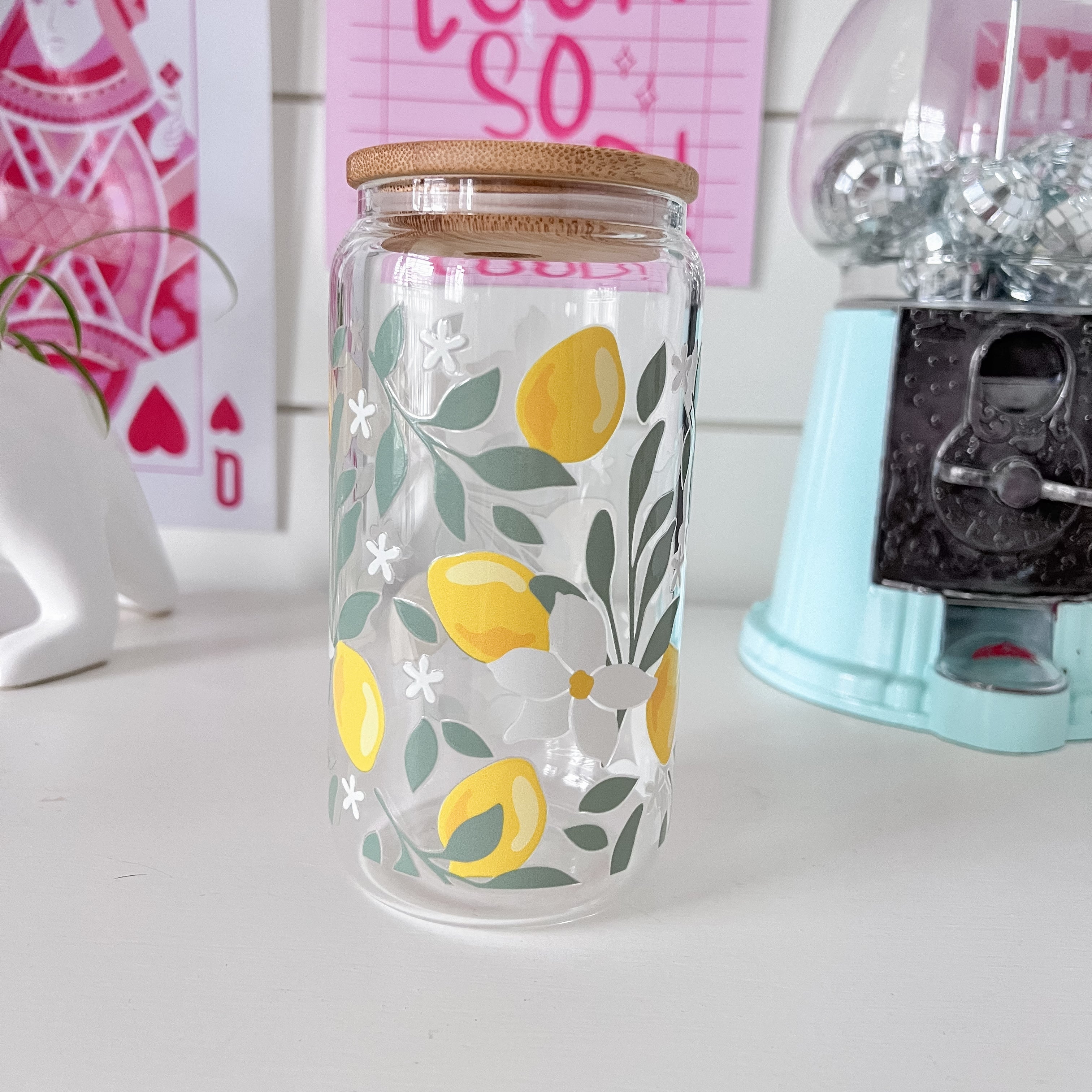 Lemon Glass Cup