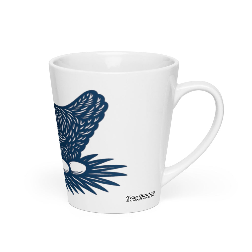 Retro Blue Hen Latte mug