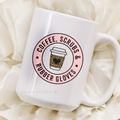Coffee, Scrubs & Rubber Gloves Jumbo Mug
