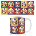 Super Mario Multi Toads White 11oz Mug