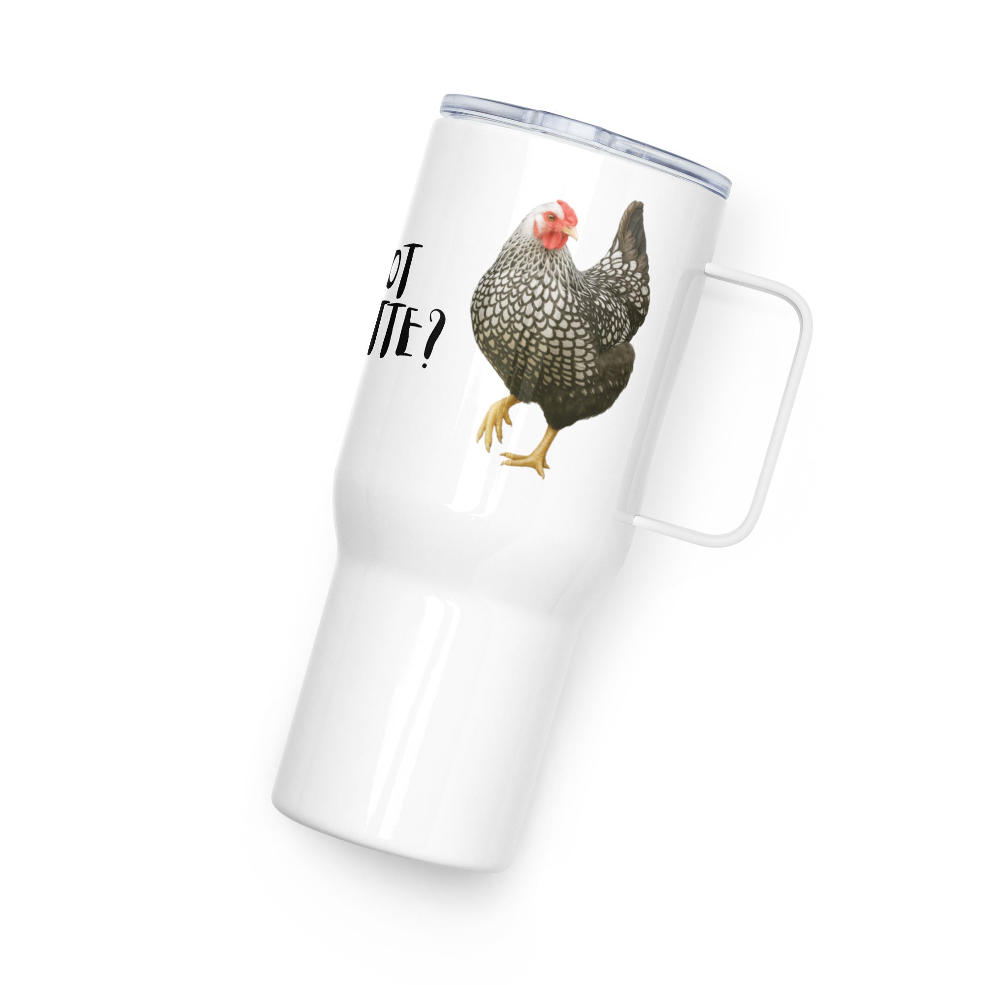 Wyandotte Travel mug with a handle