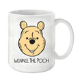 Winnie the Pooh Face Wax Resist 17.5oz Pottery Ceramic Mug